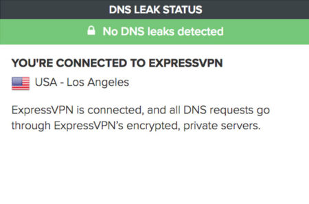 Test for DNS leaks