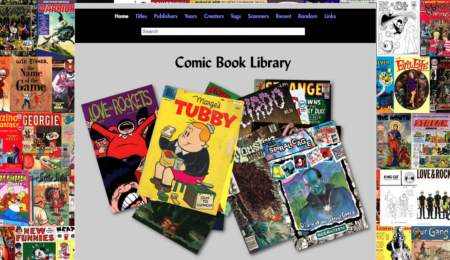 Comic Book Library screenshot.