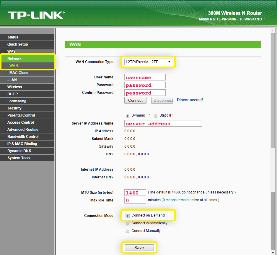 setup vpn client on tp link router