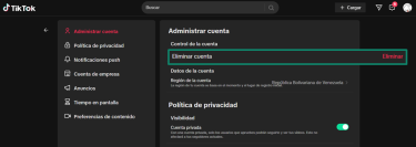How To Delete Your Tiktok Account Permanently Es 16