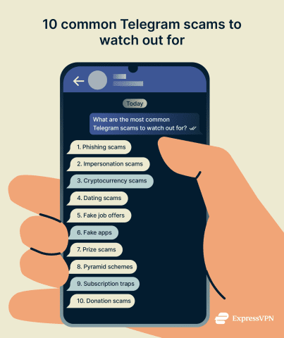 13 most common Telegram scams, and how to stay safe