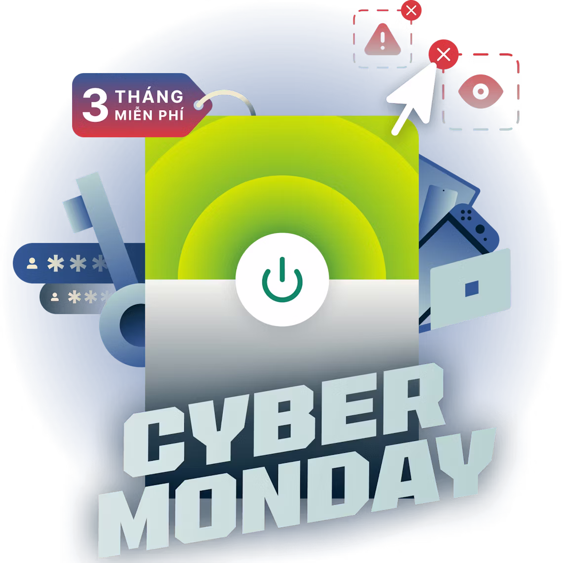 Nhận ưu đãi VPN Cyber Monday tốt nhất