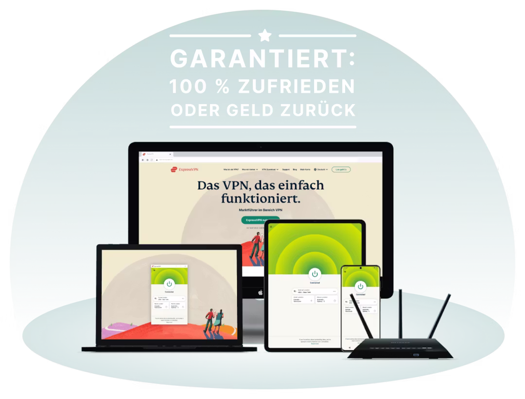 Garantiert: 100 % zufrieden oder Geld zurück