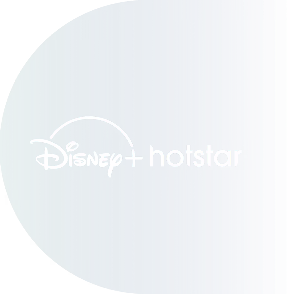 Stream matches on Hotstar live with ExpressVPN. Disney+ Hotstar logo.
