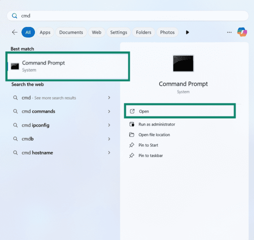 How to ping an IP address
