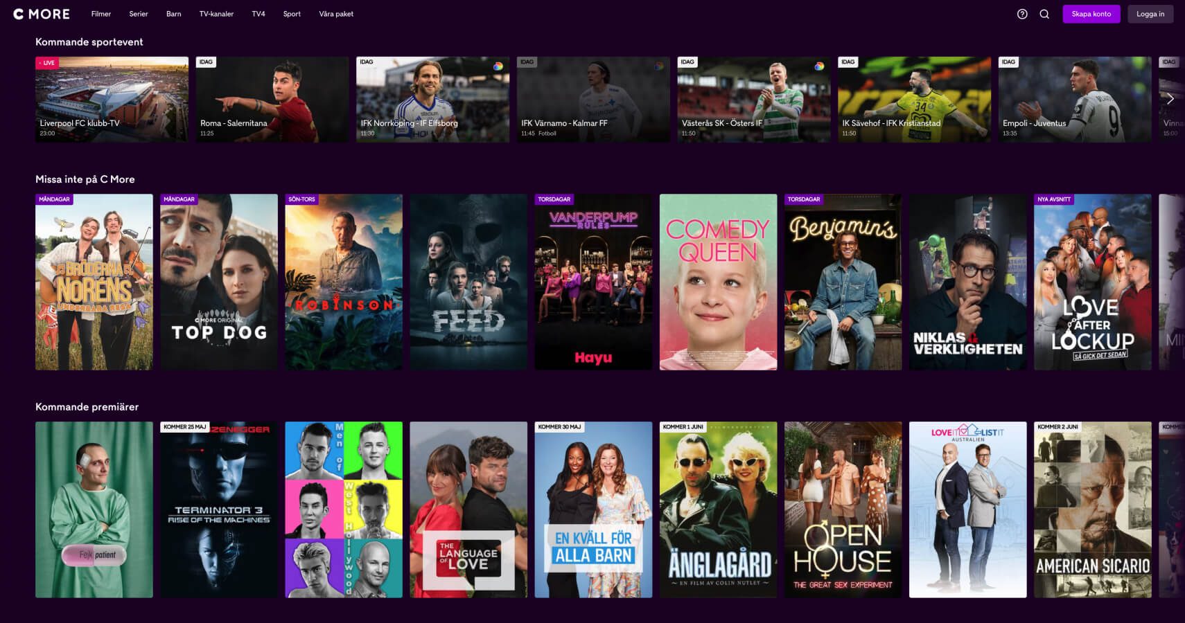 Assista à C More com uma VPN