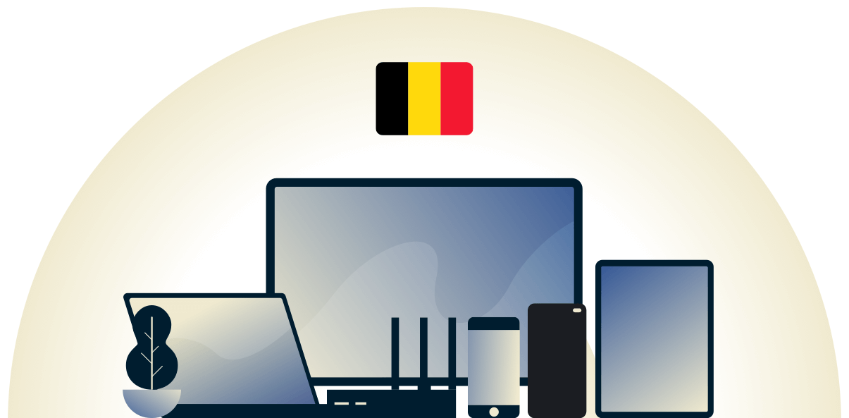 België VPN beschermt een verscheidenheid aan apparaten.