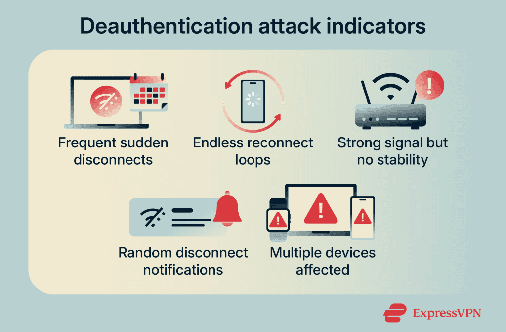 What is a deauthentication attack and how to stop it