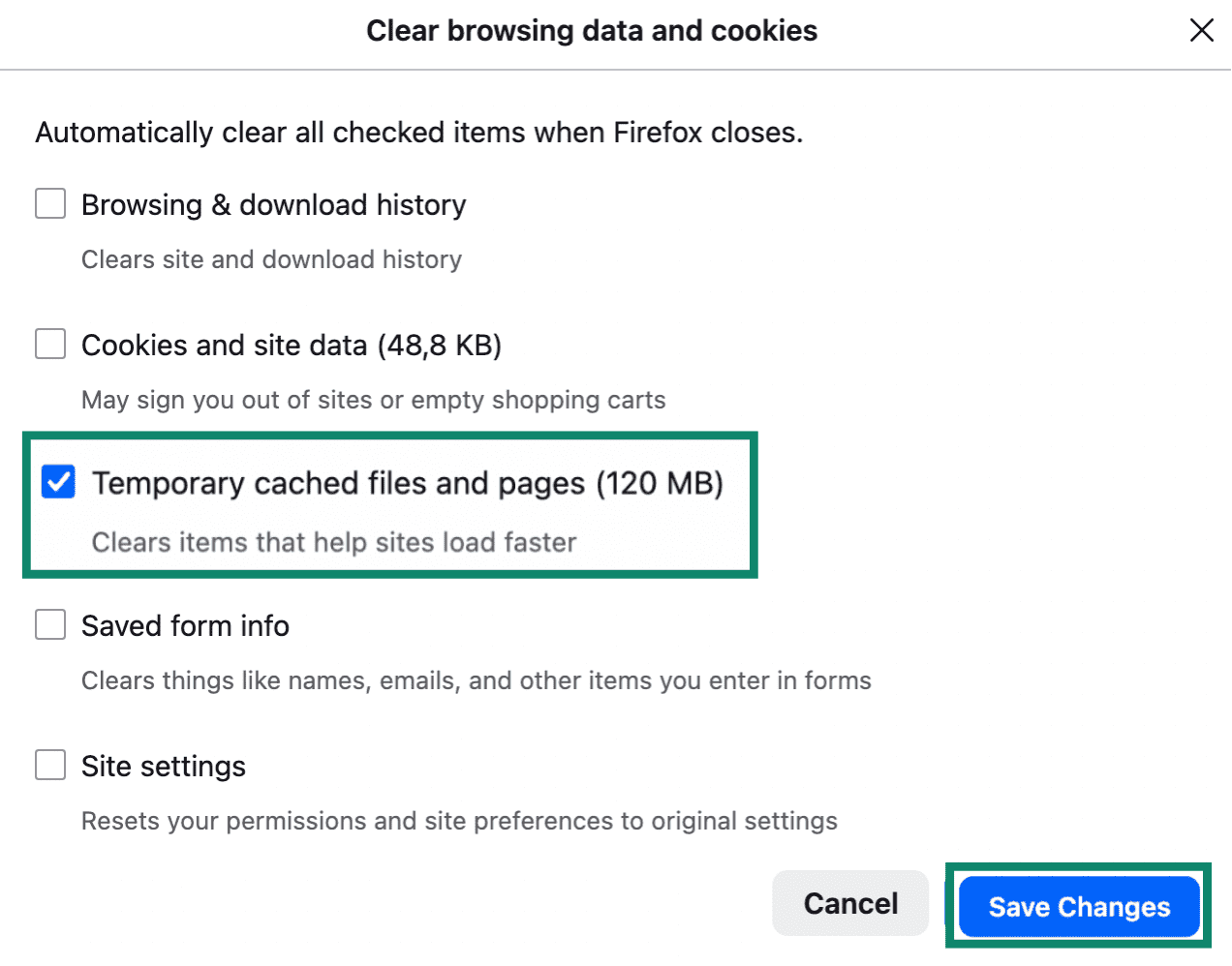Clear cache in Firefox: Boost your browser’s speed