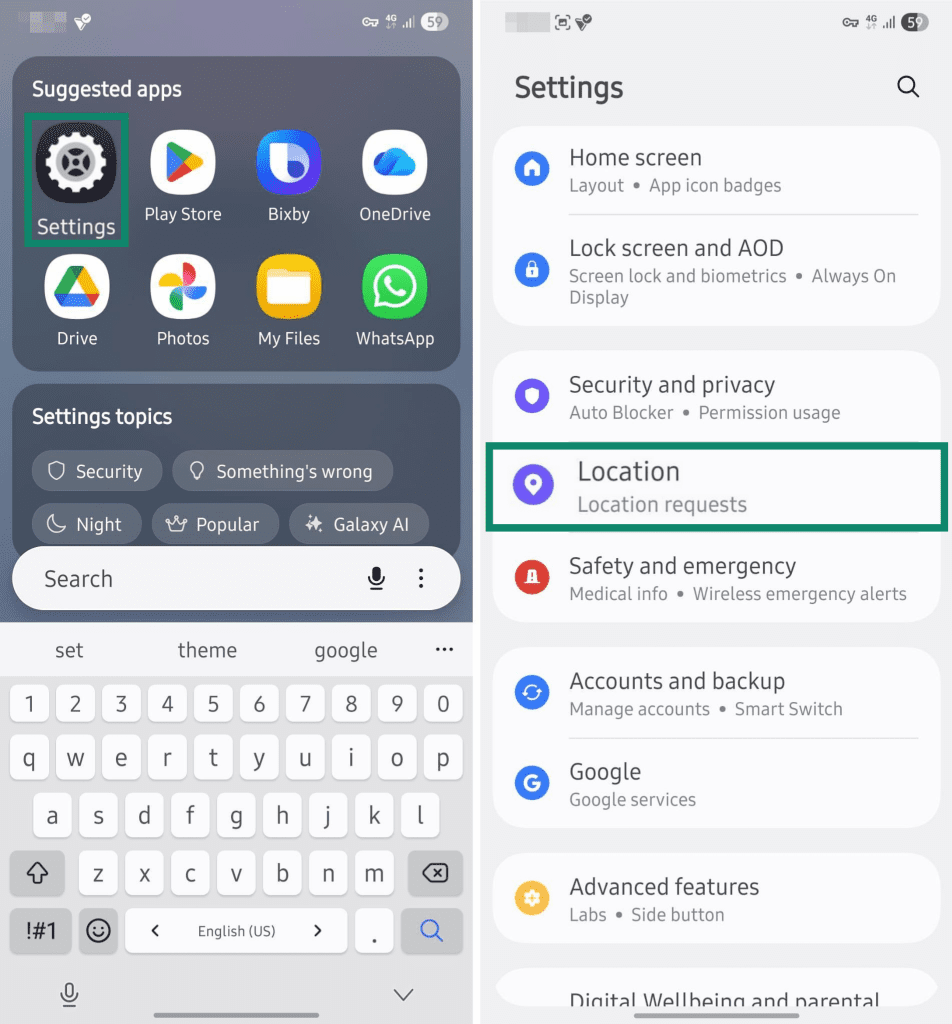 Location services: How to enable and manage settings