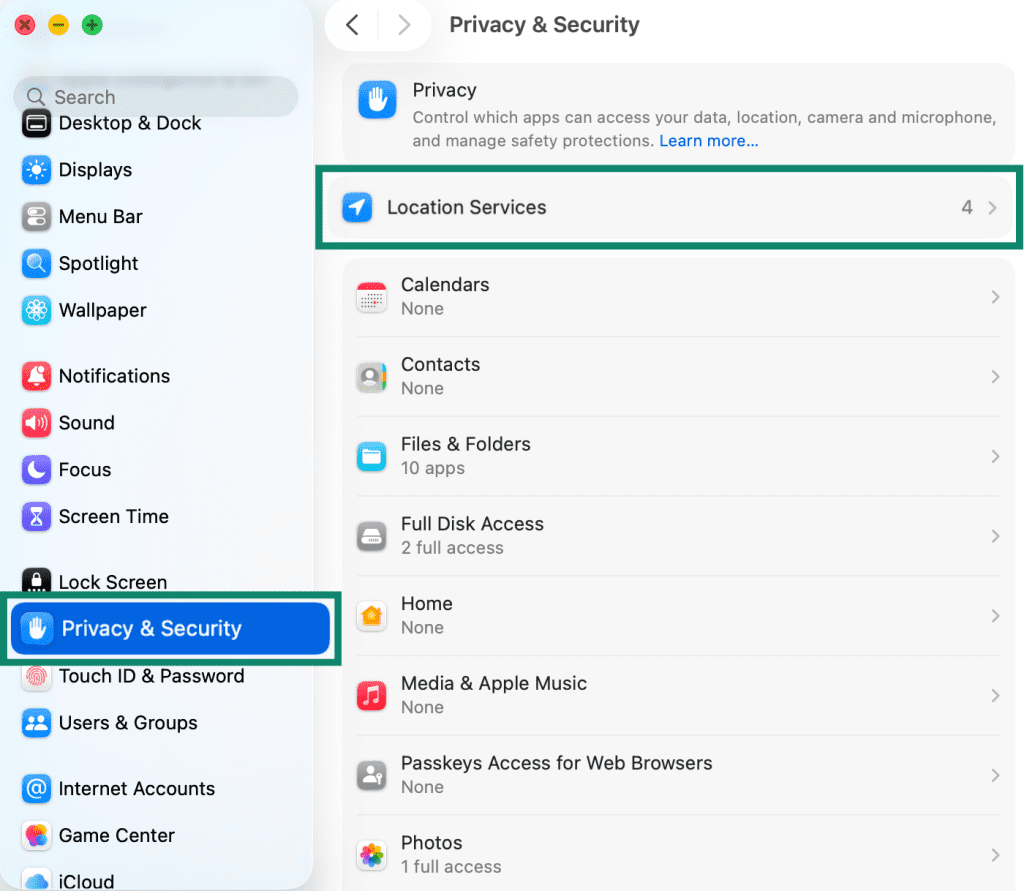 Location services: How to enable and manage settings