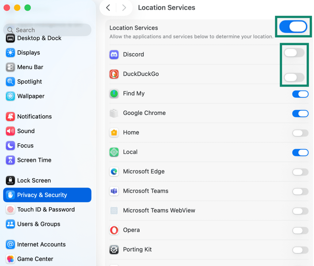 Location services: How to enable and manage settings