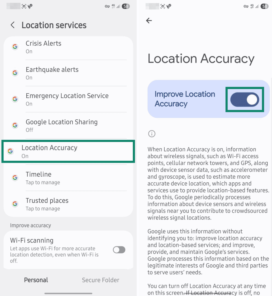 Location services: How to enable and manage settings