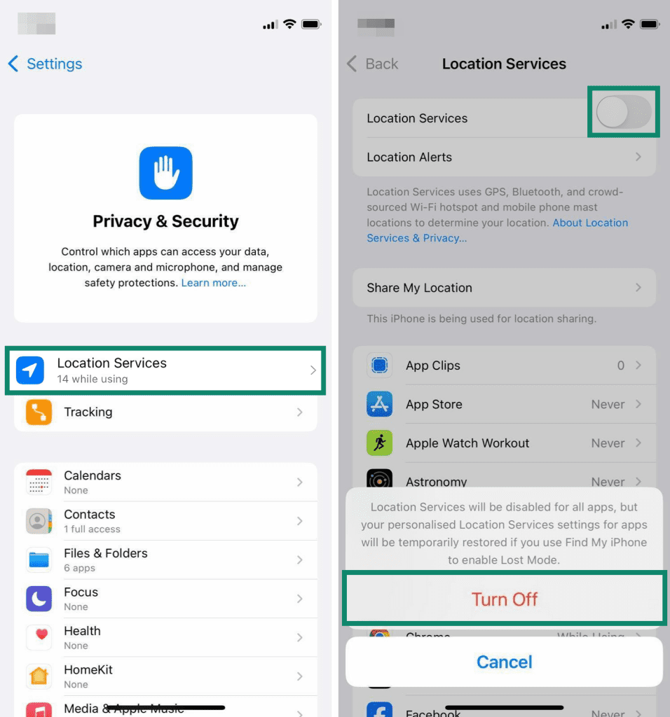 Location services: How to enable and manage settings