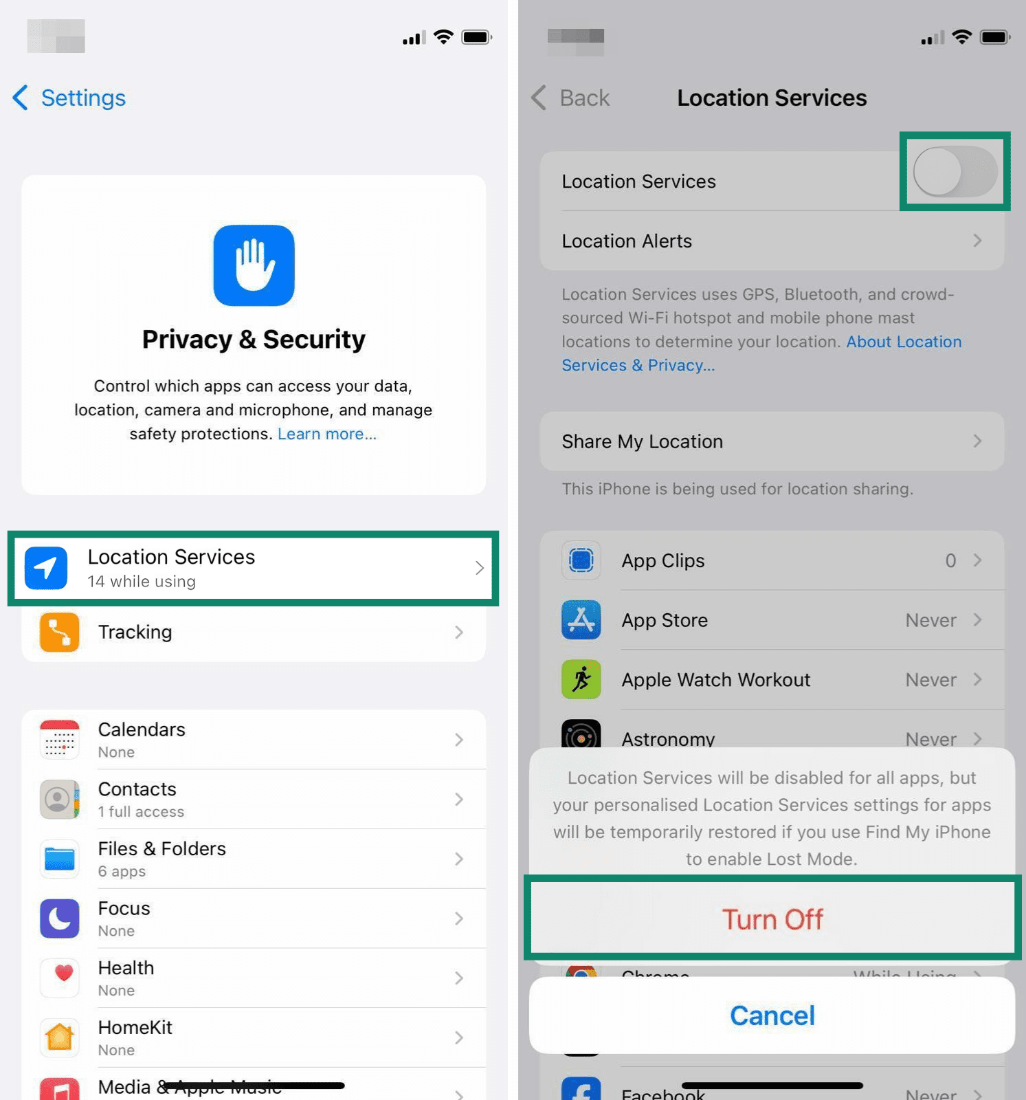 Location services: How to enable and manage settings