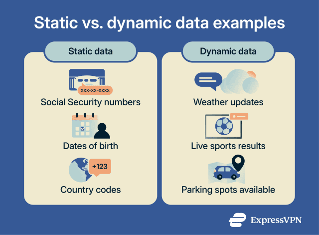 What is static data? | ExpressVPN Glossary