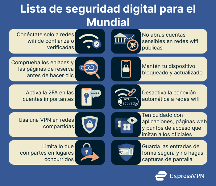 World Cup digital safety checklist