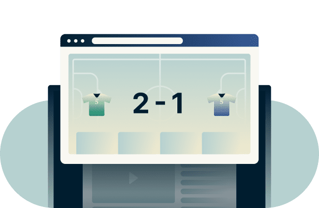Pill Shape Visualsports News Sites