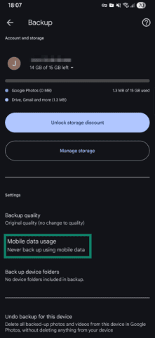 How to turn off Google Photos backup without losing photos