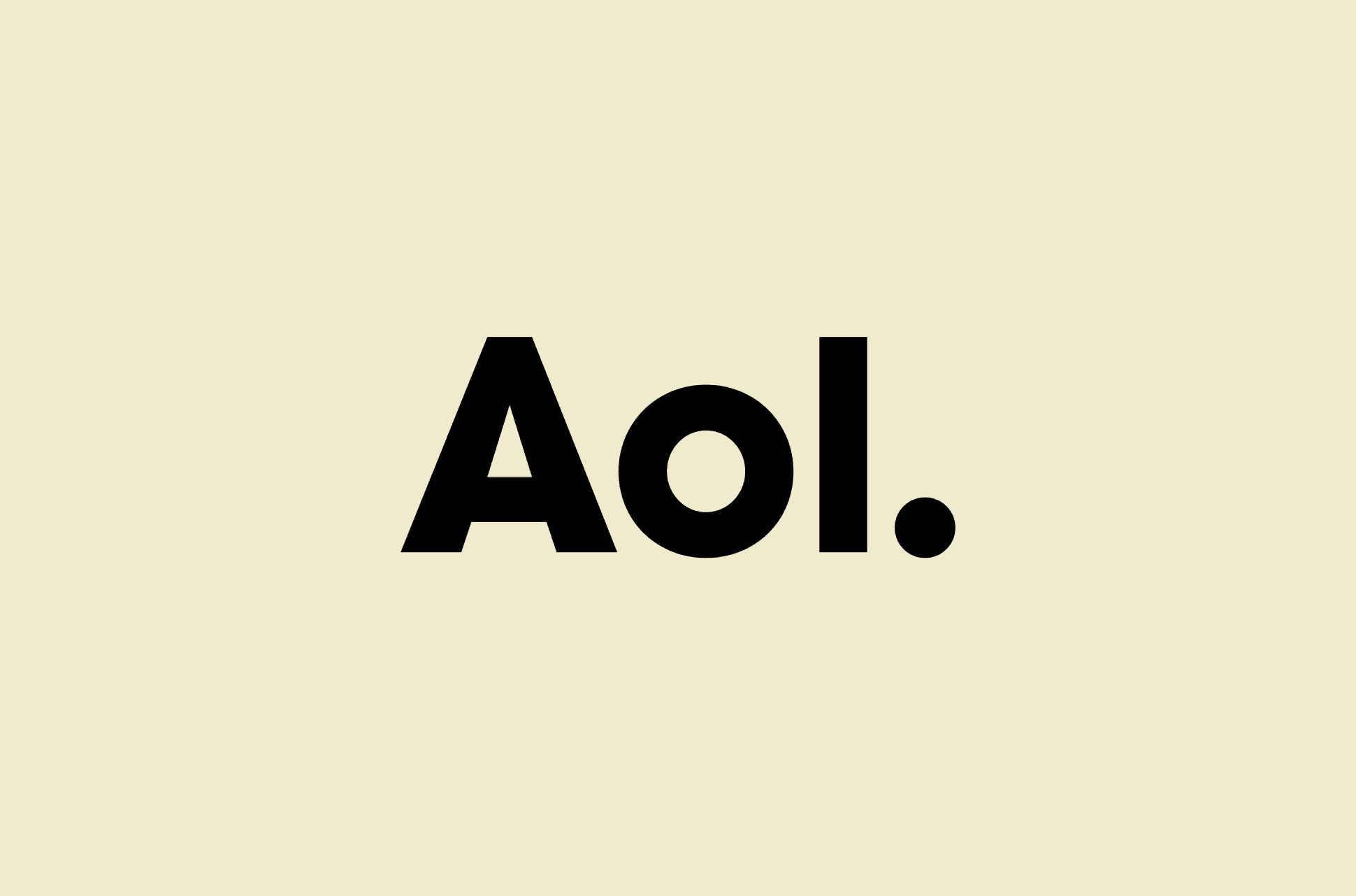 AOL logo.