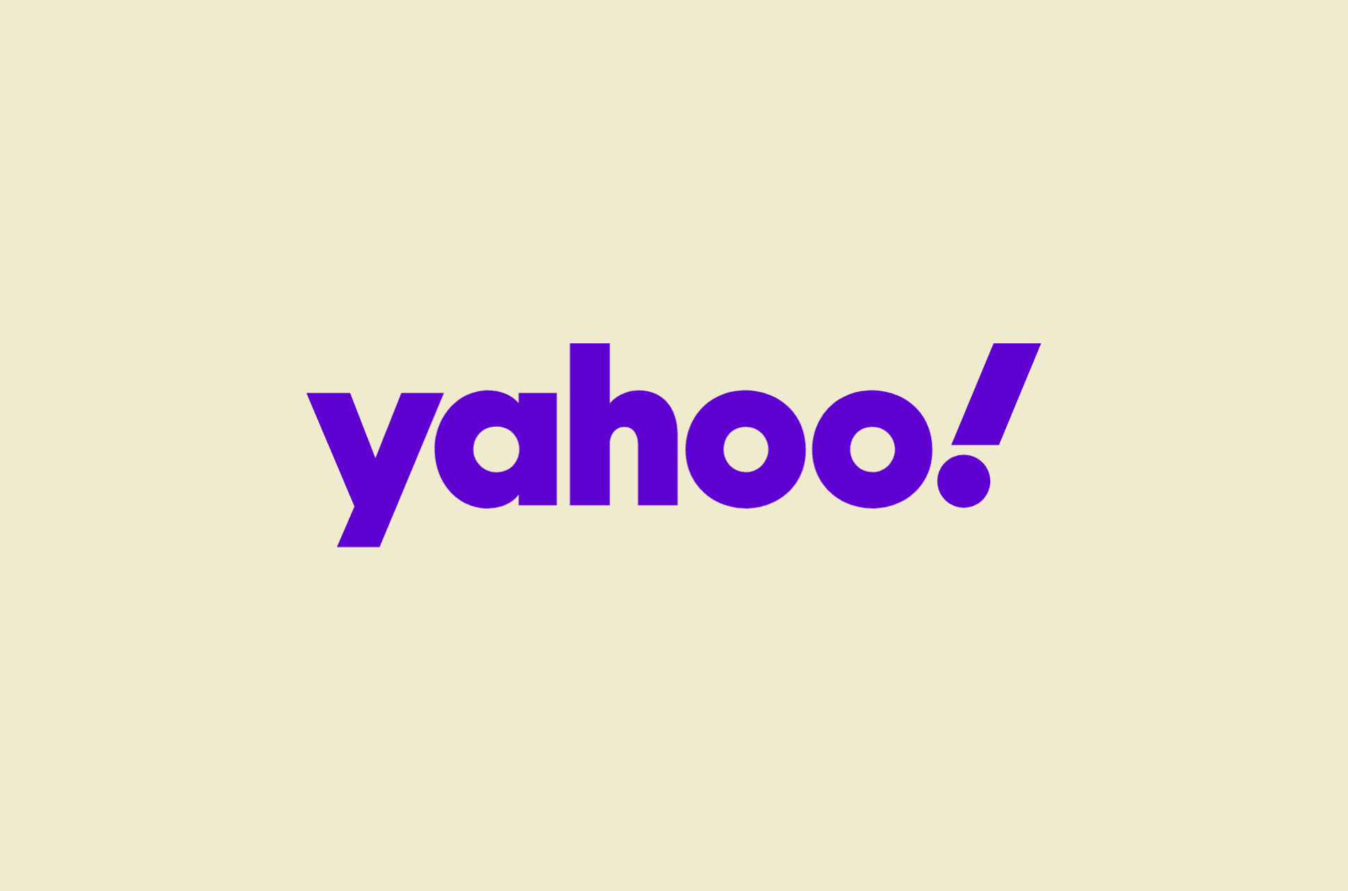 Yahoo logo.