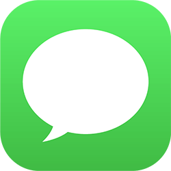 iMessage logo.