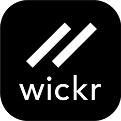 Wickr logo.