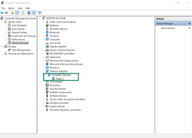Windows Device Manager showing Portable Devices and Pixel 3.