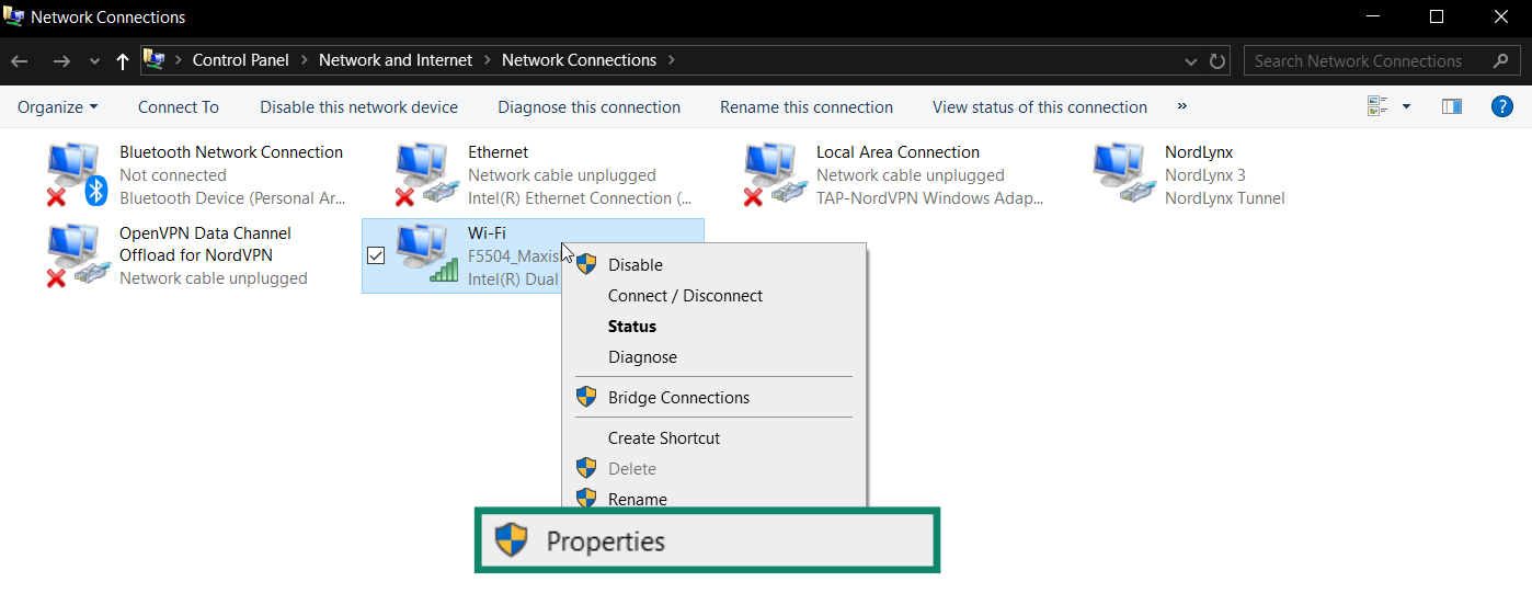 You can change DNS settings for Wi-Fi and Ethernet connections on Windows.