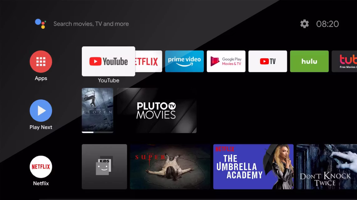 VPN fungerer med Android TV.