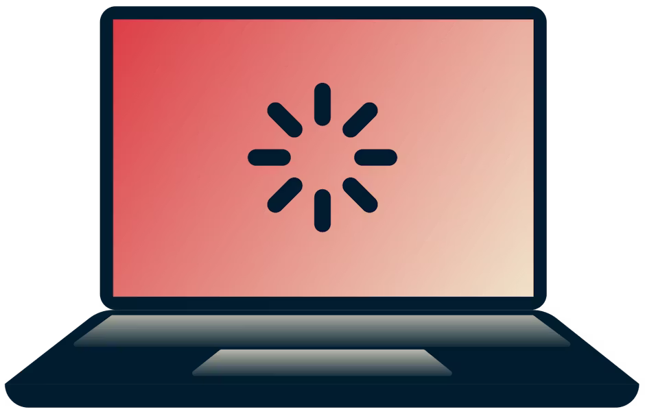 Um computador portátil.