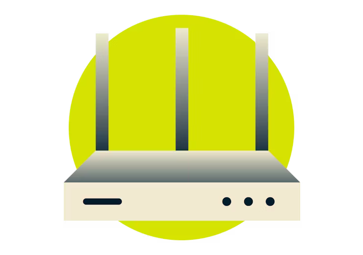Passo 3 da configuração de um roteador VPN.