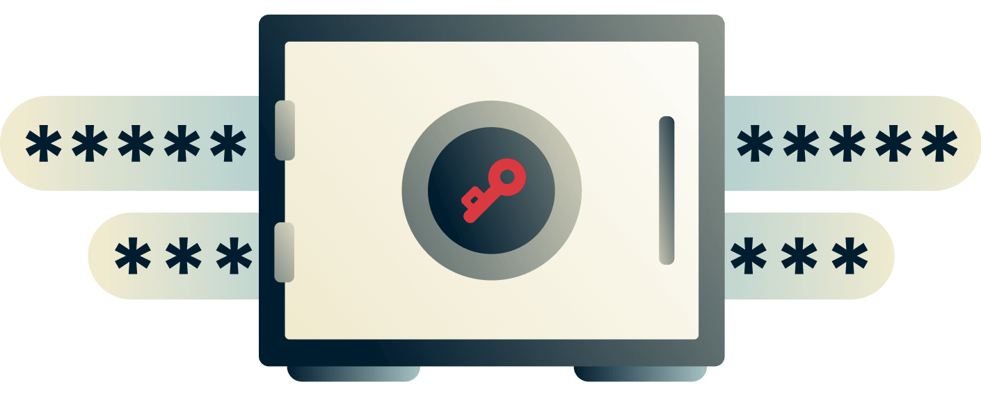 비밀번호 관리자는 비밀번호를 보관하는 온라인 금고와 같습니다.