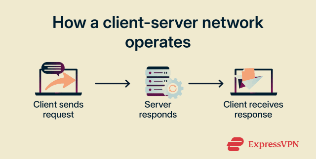 What is a client-server network? | ExpressVPN Glossary